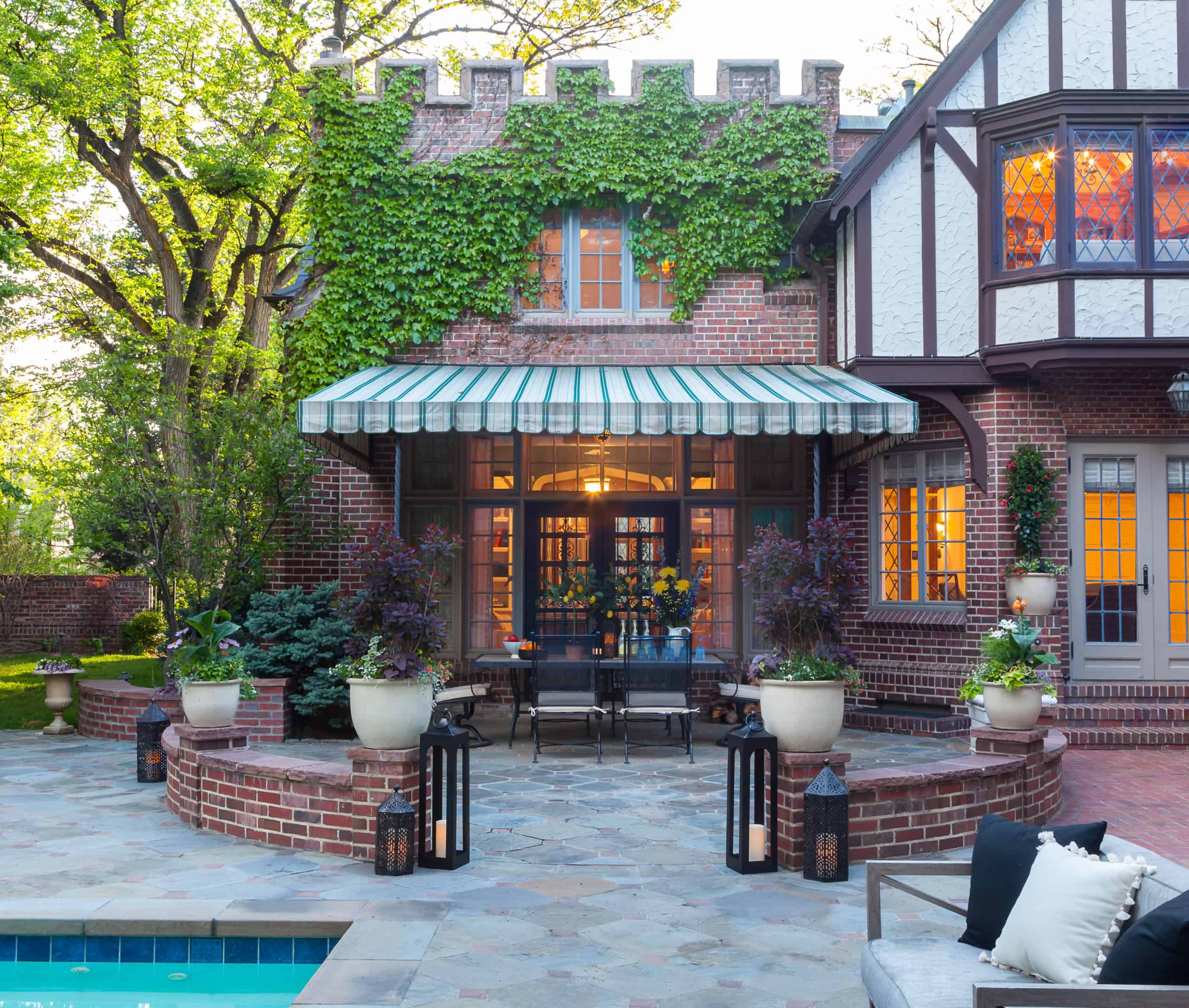Inspired patio design and decor