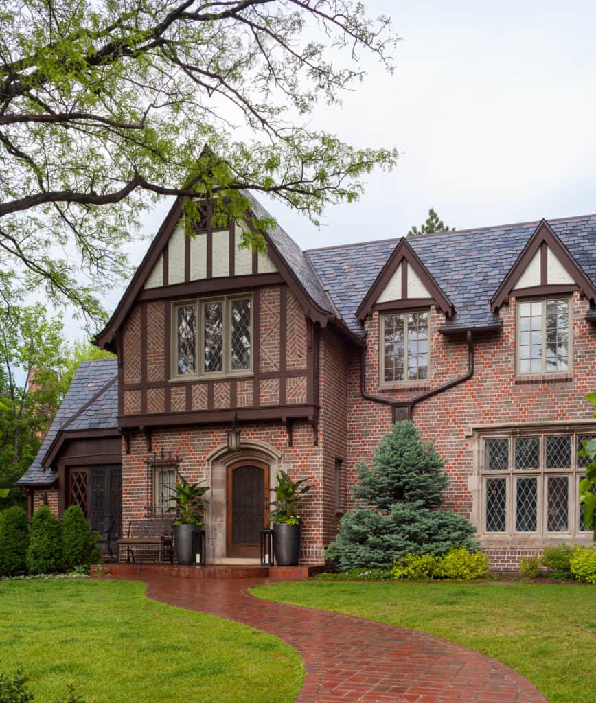 Historic Denver Country Club Tudor Home Renovation by colorado interior design firm