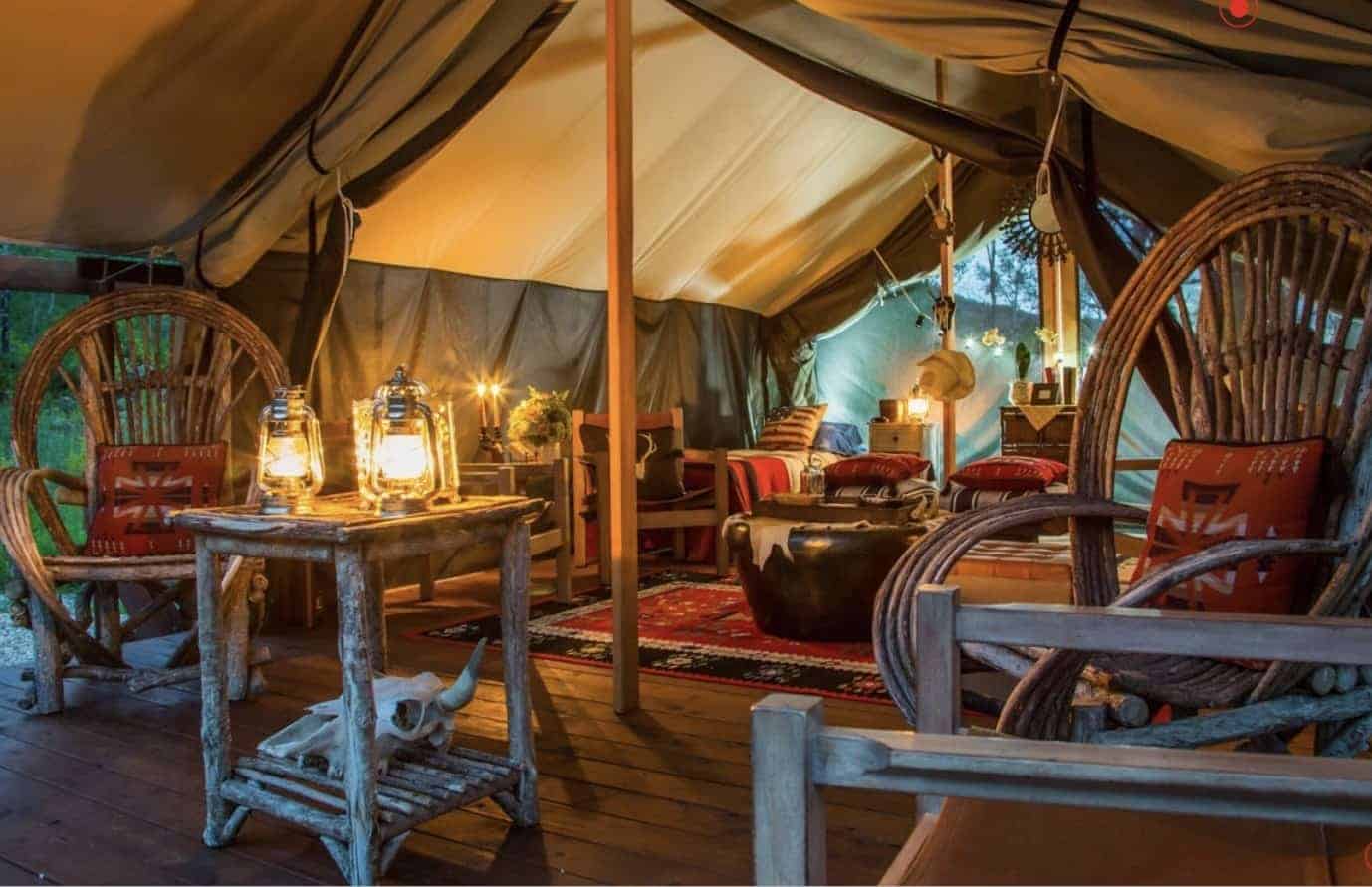 Luxury Tent Interior Design for Glamping