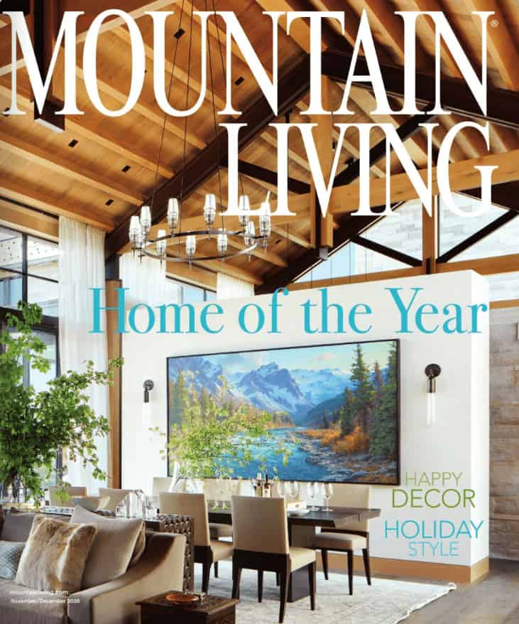Mountain Living Home of the Year Issue Cover