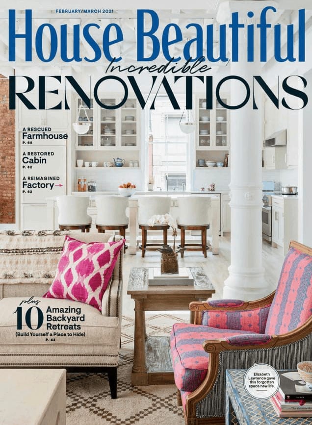 House Beautiful February March 2021 Cover