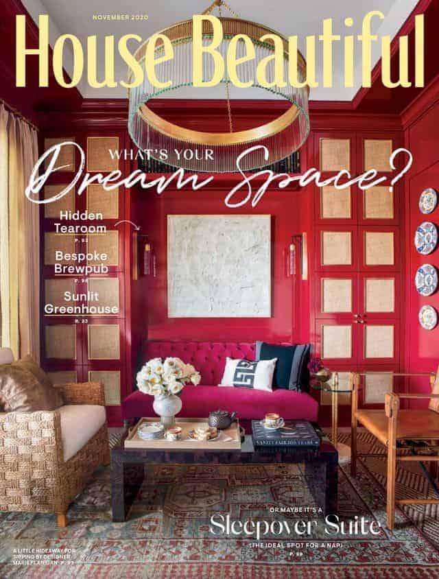 House Beautiful Nov 2020 Cover