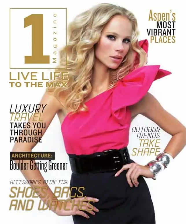 1 Magazine Live Life to the Max Cover