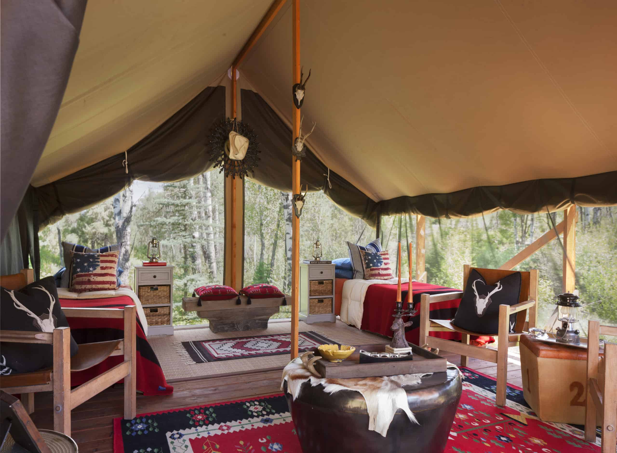 Furnished Permanent Glamping Tent