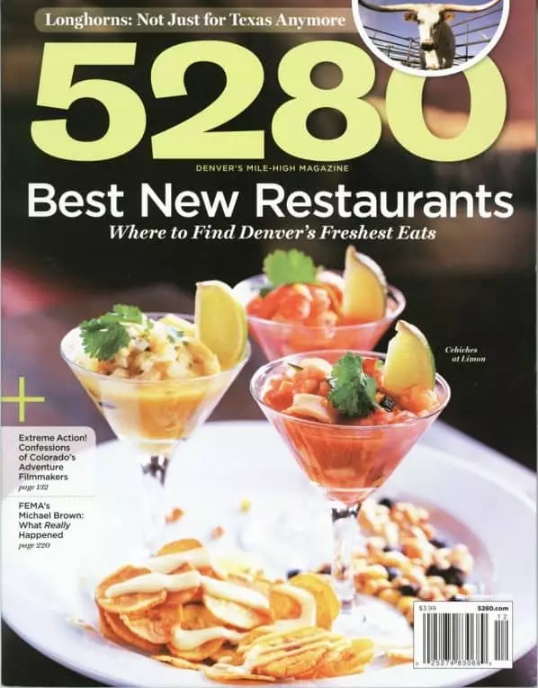 5280 Best New Restaurants December 2006 Cover