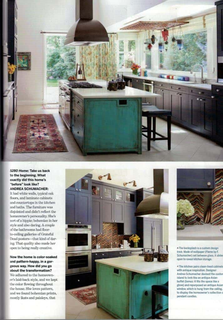 5280 Home Colorful Kitchen Design
