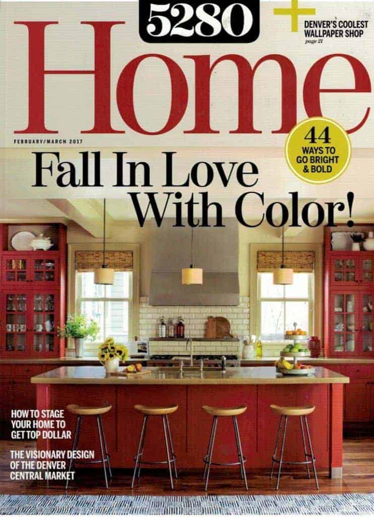 5280 Home issue featuring Andrea Schumacher Interiors project.