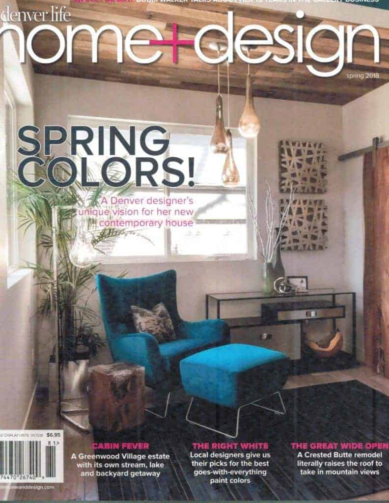 Interior decorating in Denver Life magazine
