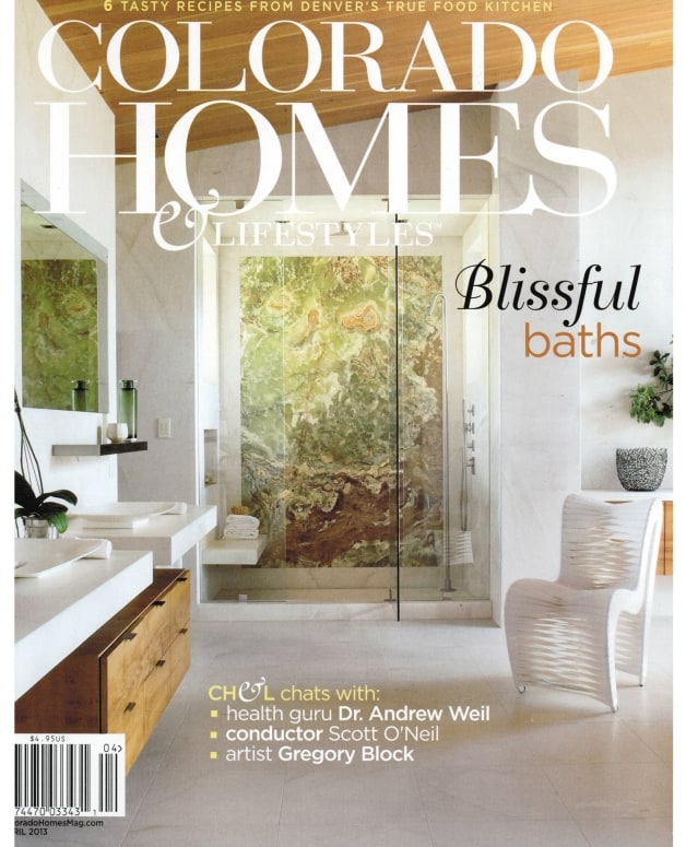 Colorado Homes & Gardens 2013 Cover