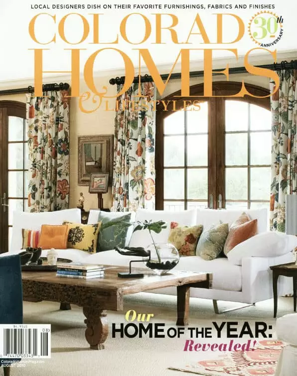 Colorado Homes & Lifestyles August 2010 Cover