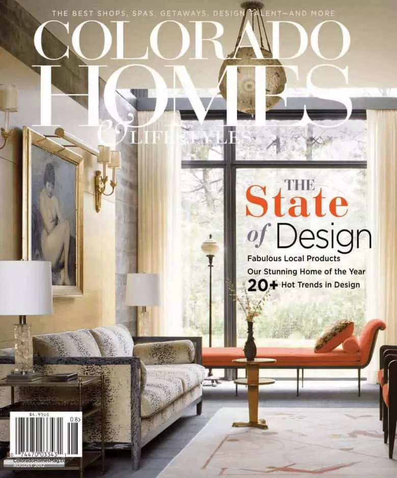 Colorado Homes & Lifestyles August 2012 cover