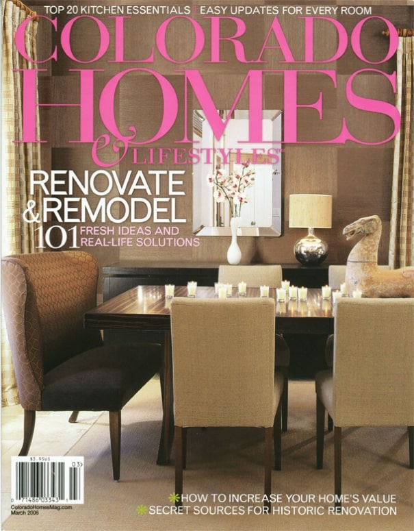 Colorado Homes & Lifestyles March 2006 Cover