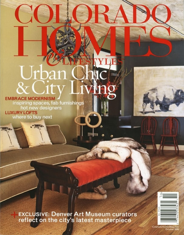 Colorado Homes & Lifestyles October 2006 Cover