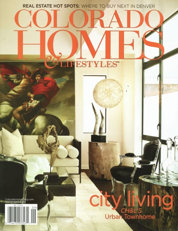 Colorado Homes & Lifestyles September 2007 Cover