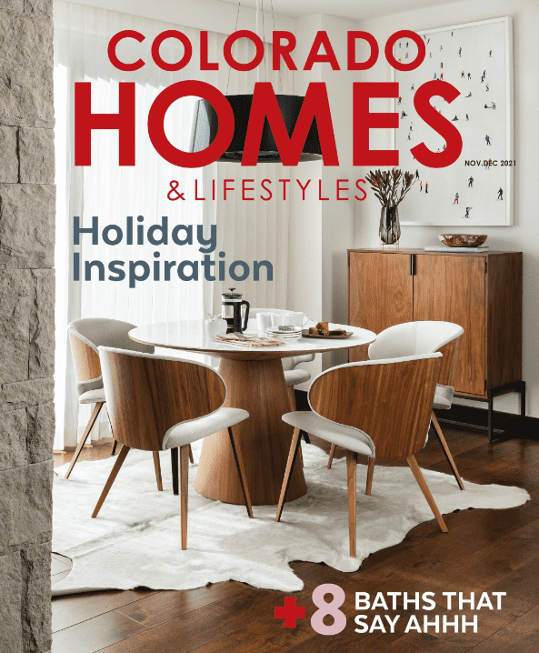 Colorado Homes and Lifestyle Nov Dec 2021 Cover