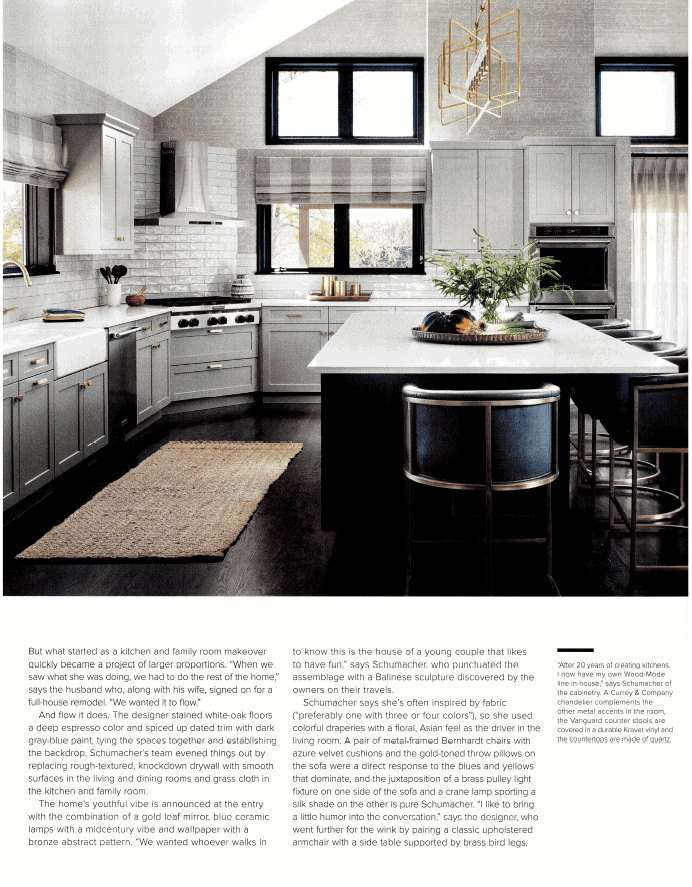Gorgeous Denver kitchen design featured in Luxe Magazine