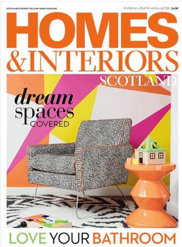 Homes & Interiors Scotland Dream Spaces issue cover