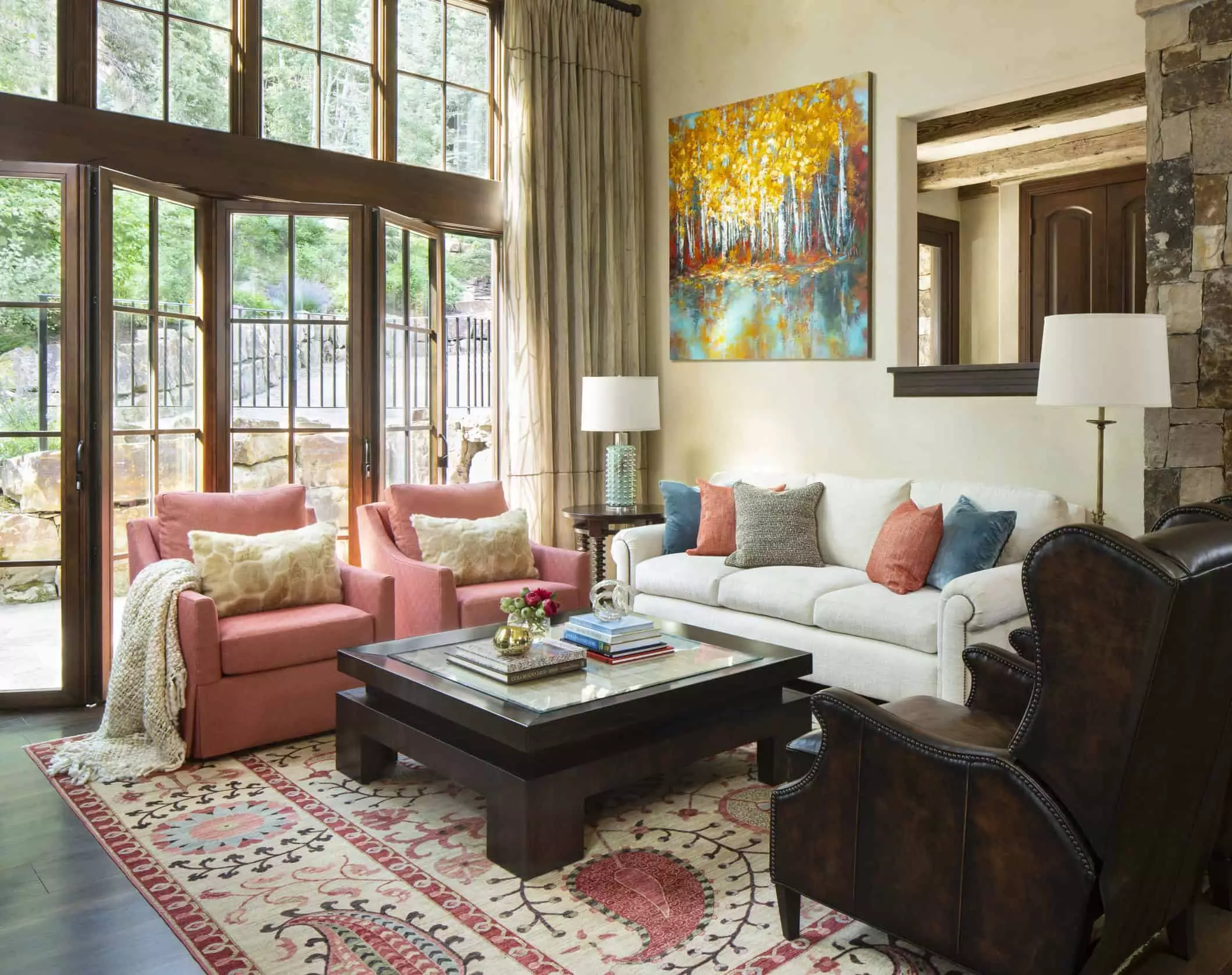 Vail Chateau mountain home interiors redesign and home renovation