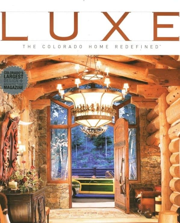 Luxe magazine The Colorado Home Redefined cover