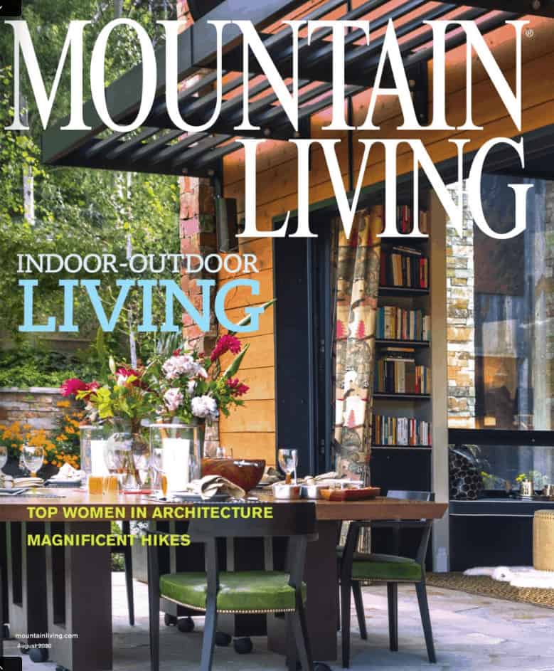 Mountain Living August 2020 Cover with Andrea Schumacher Project