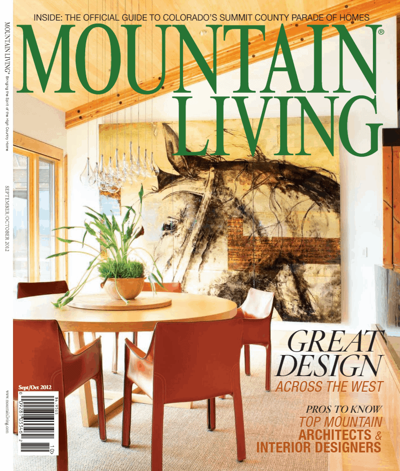 Mountain Living Top Interior Designers issue cover