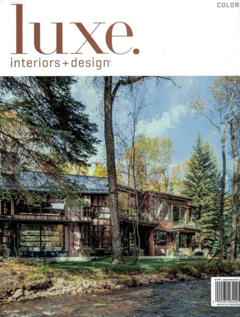 Luxe Interiors Colorado Magazine Cover