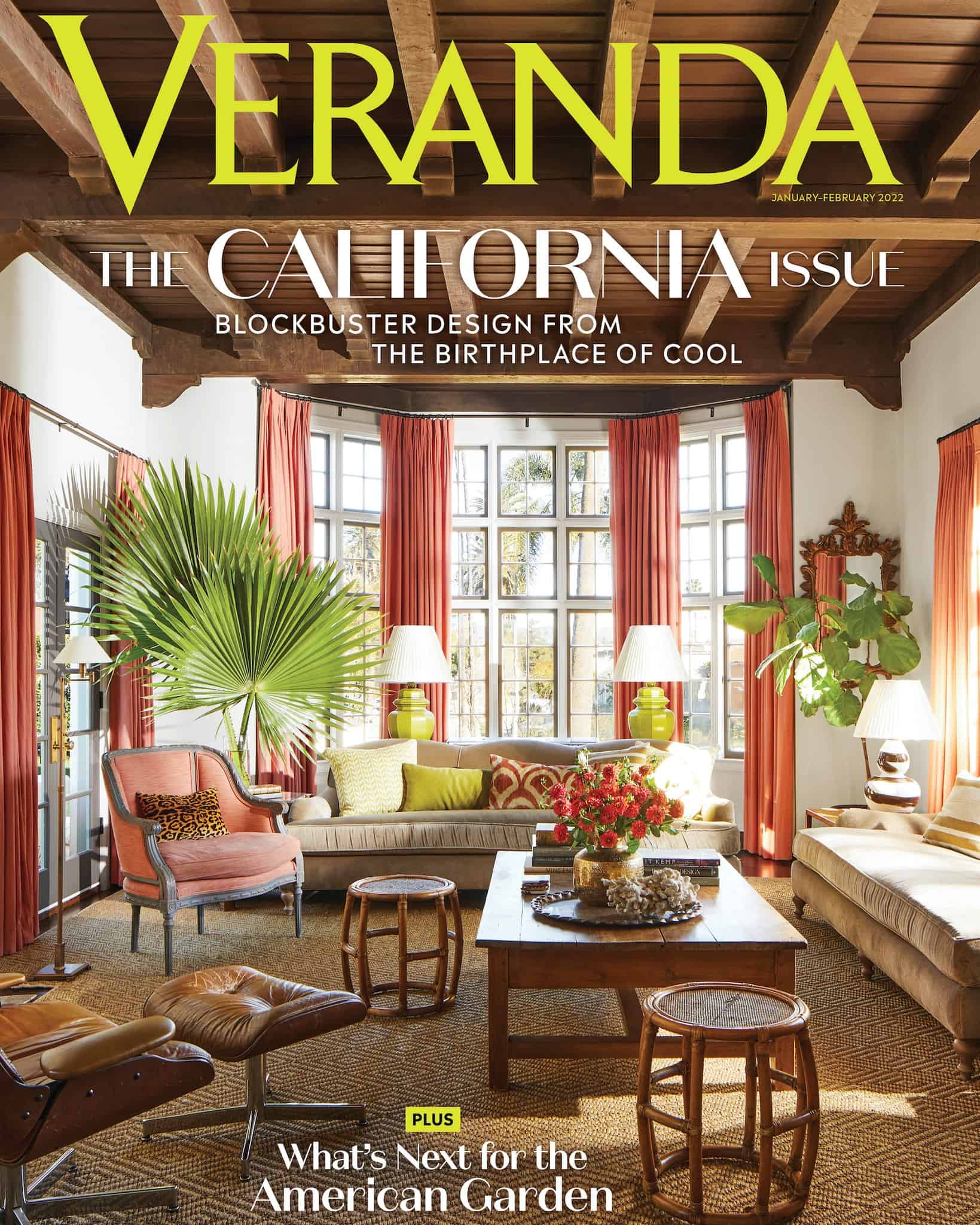 Veranda Magazine Jan Feb 2022 cover