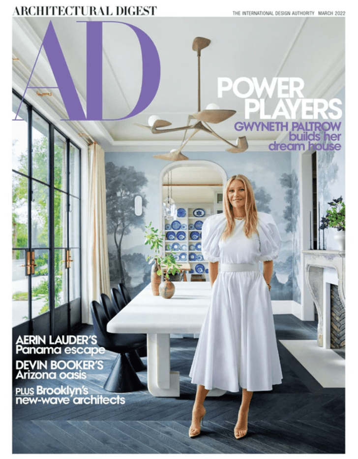 Architectural Digest March 2022 Cover