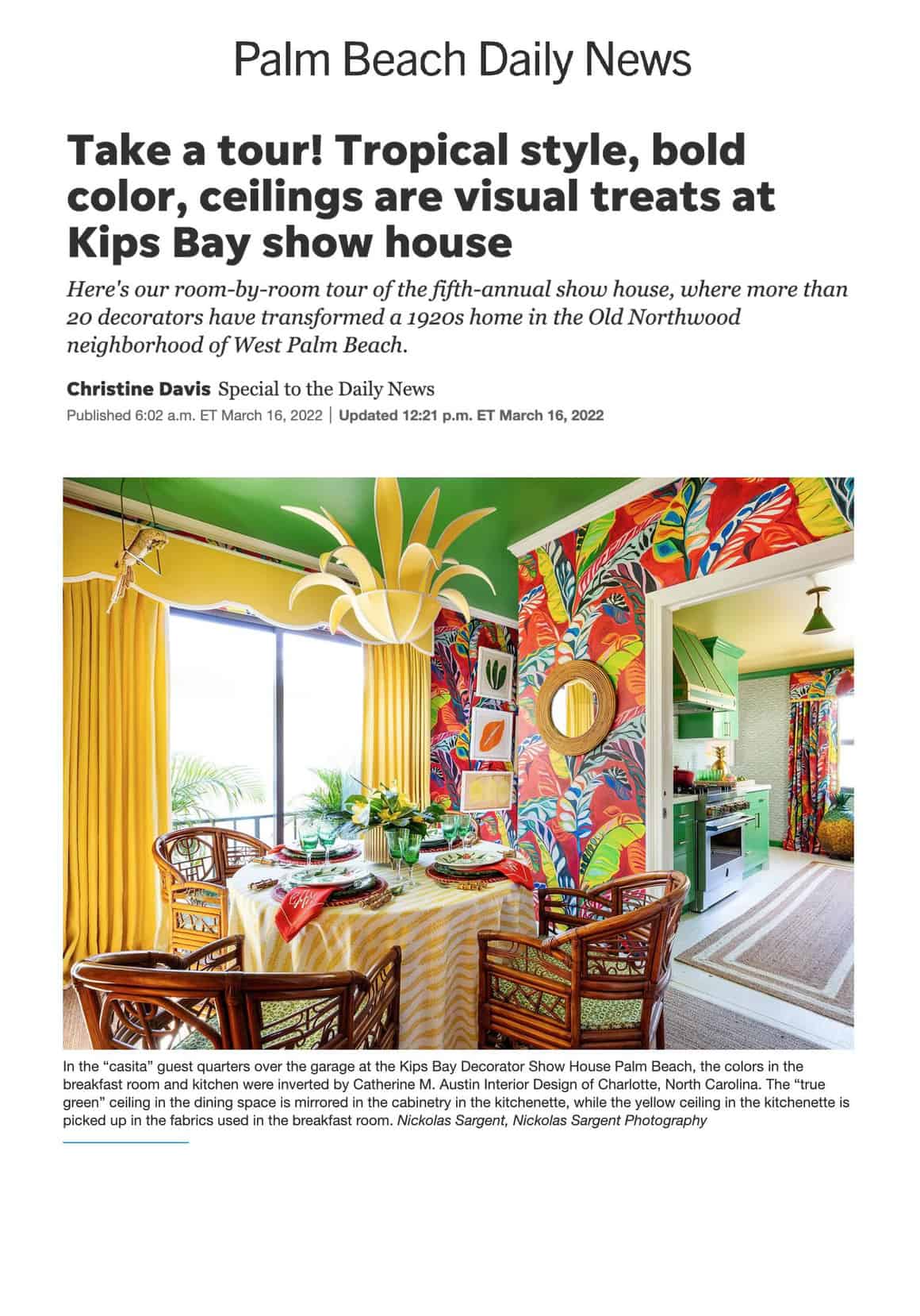 Andrea Schumacher Interiors Palm Beach Daily News Online