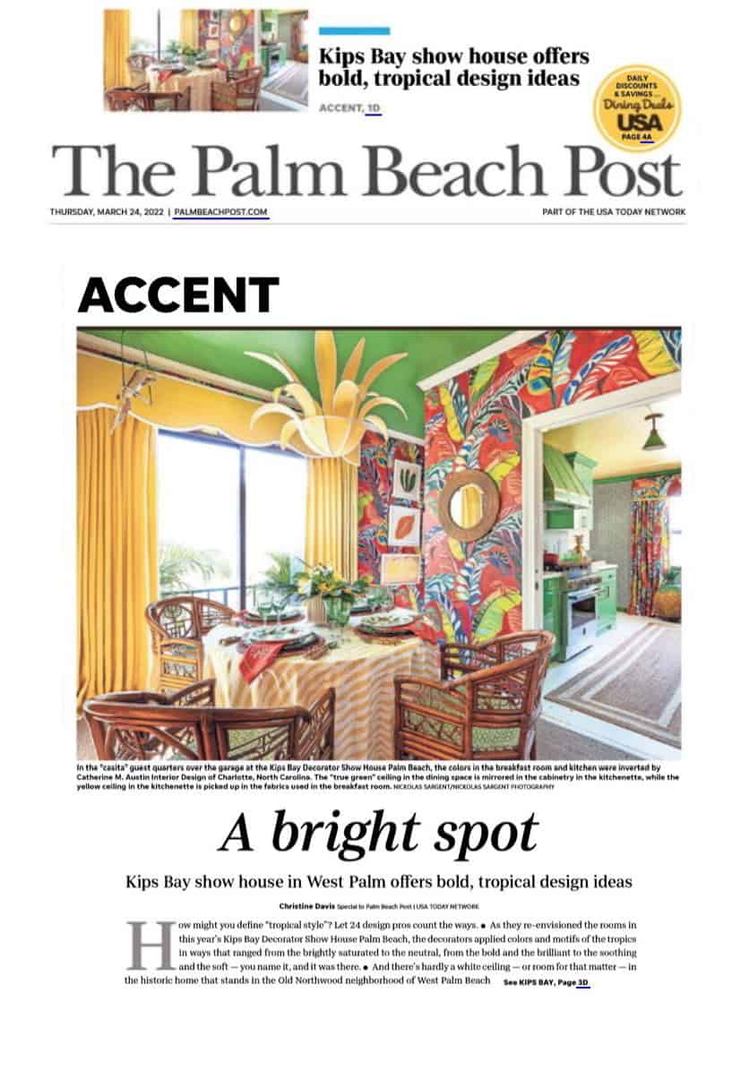 The Palm Beach Post cover Page March 2022