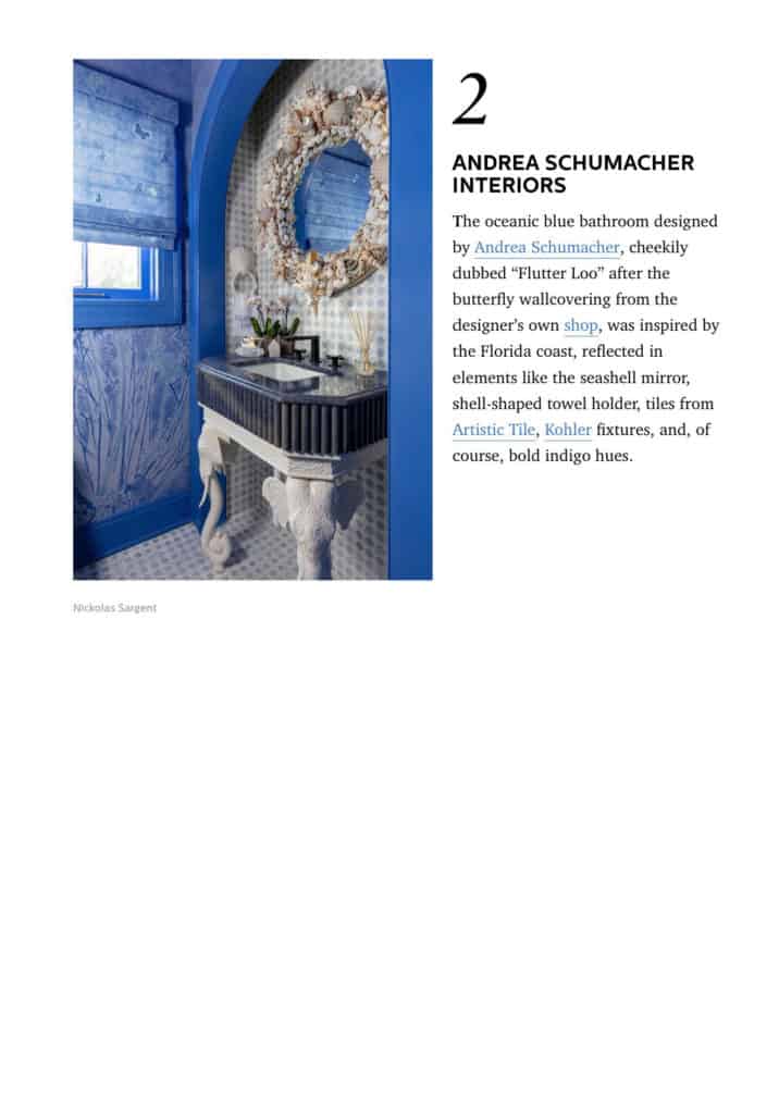 Ander Schumacher Interiors Featured in Elle Decor Online