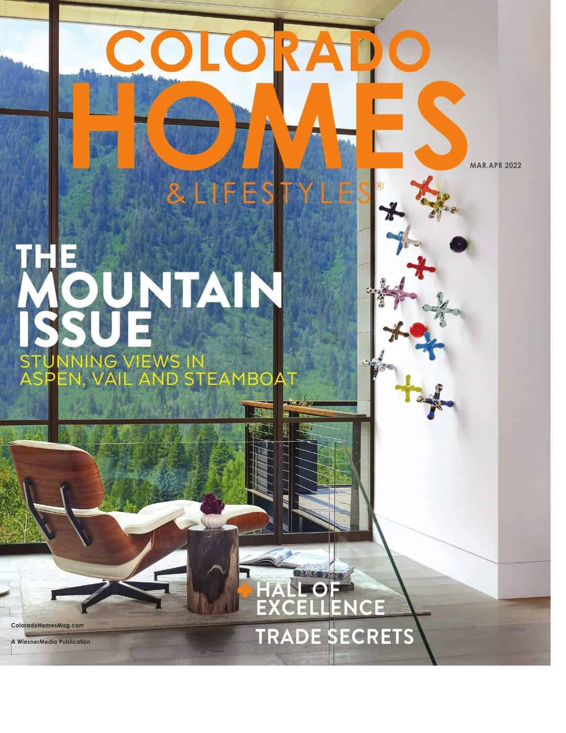 Colorado Homes and Lifestyles March April 2022 Cover