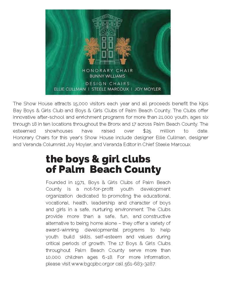 The boys & girls clubs of palm beach county information