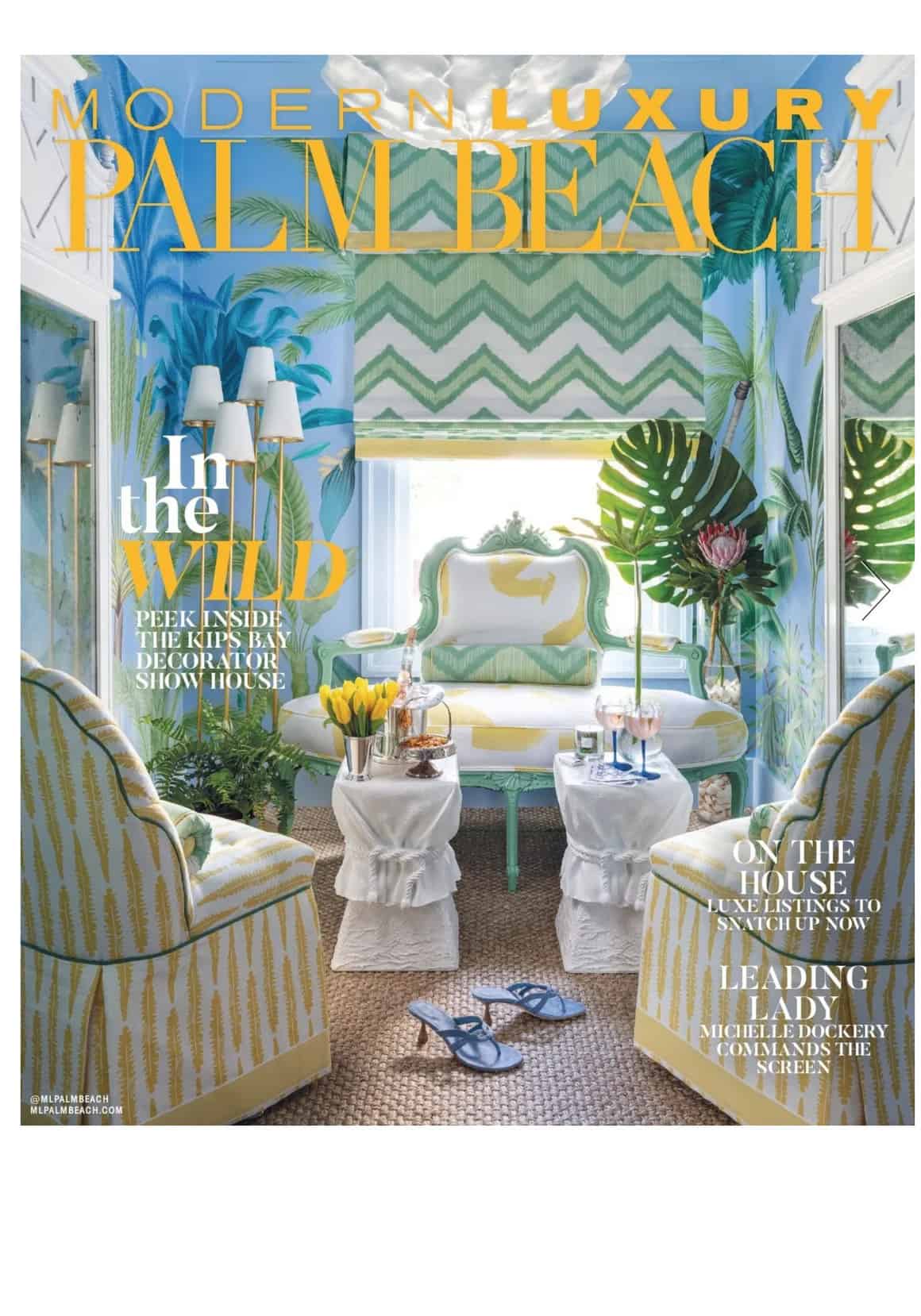 Modern Luxury Palm Beach April 2022 Cover