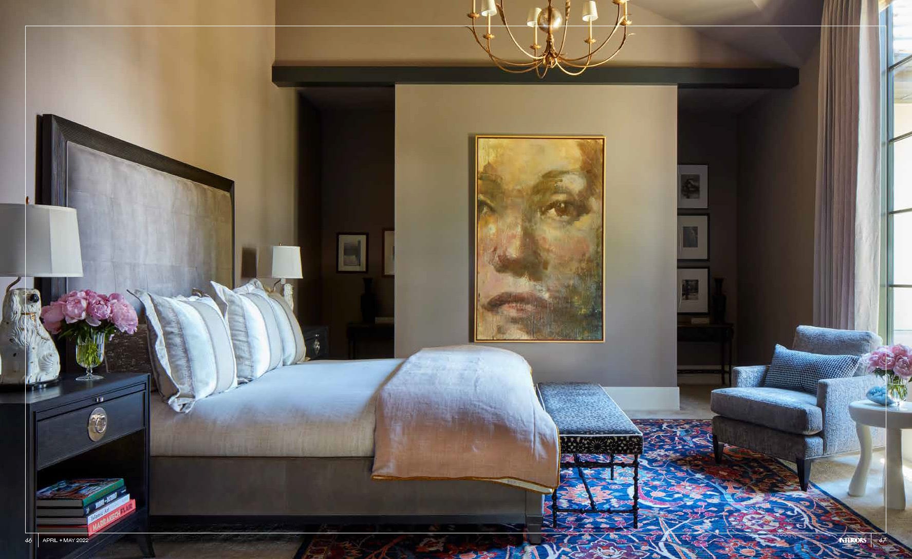 Interiors Magazine- Art in Design - Andrea Schumacher Interiors