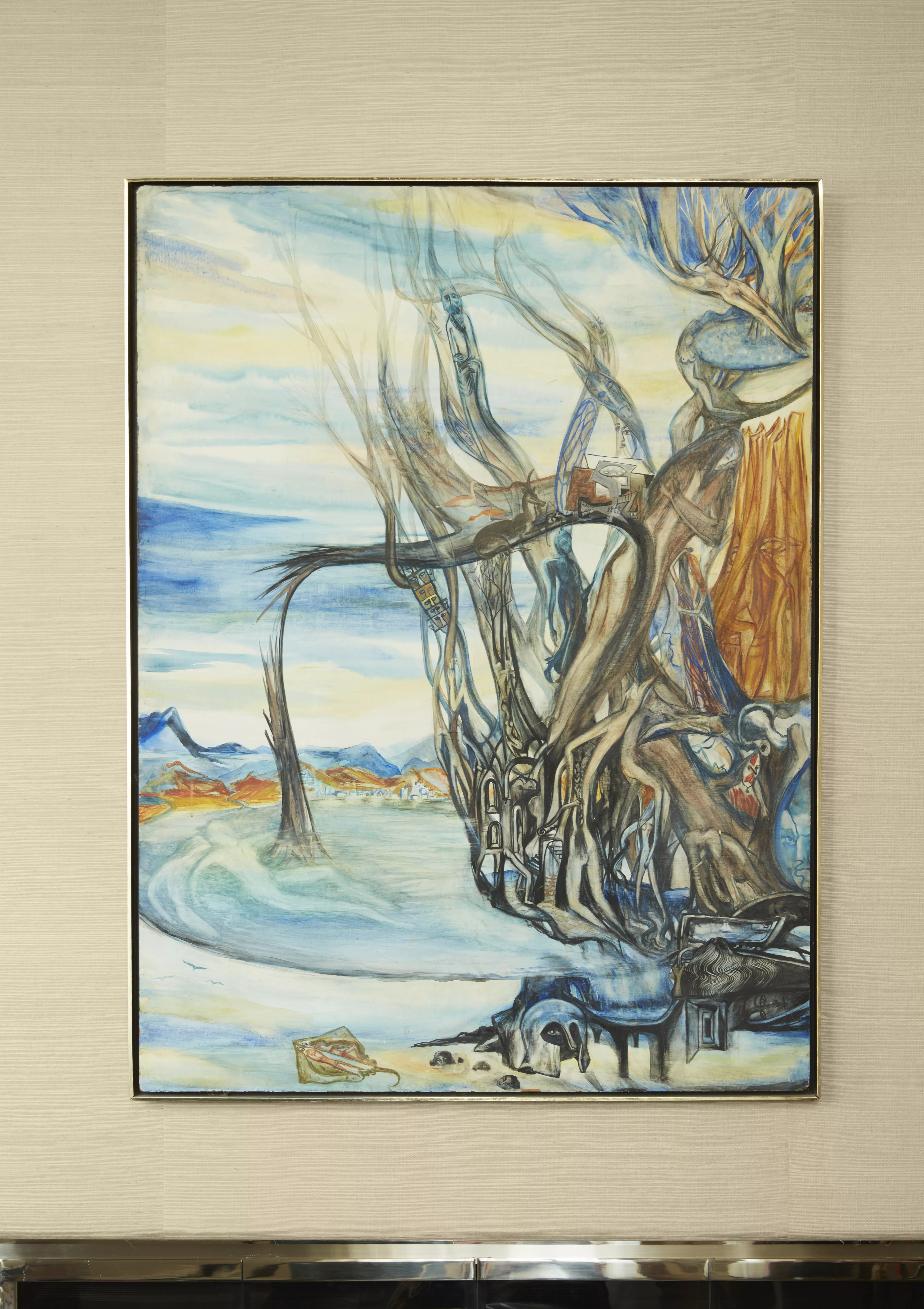 Home art chosen by interior designer in Colorado