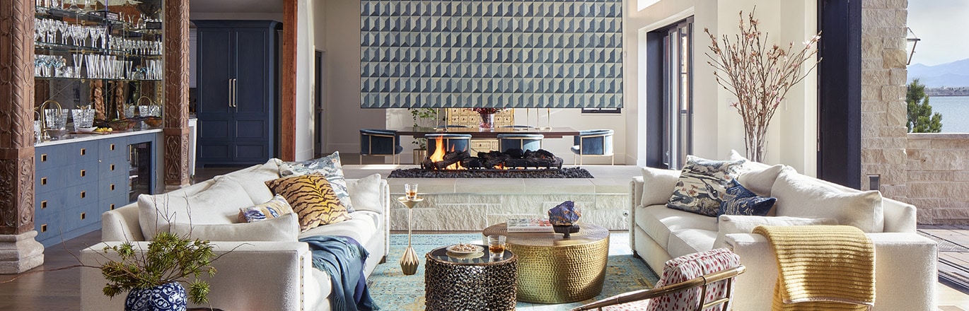 Gorgeous great room interiors designed by Andrea Schumacher Interiors