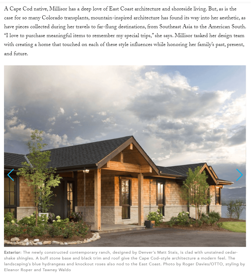 Denver magazine Bow Mar CO New Build gorgeous interiors page 3