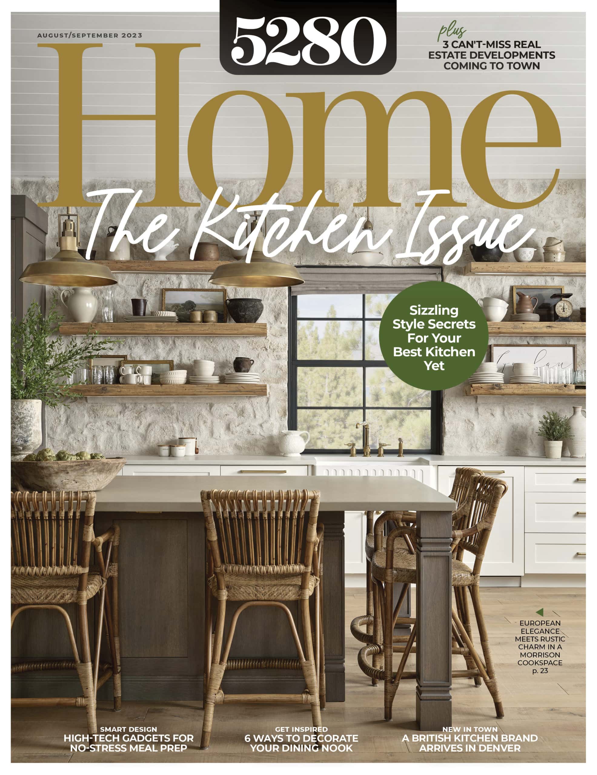 Kitchen Issue Cover 5280 HOME Aug Sep 2023