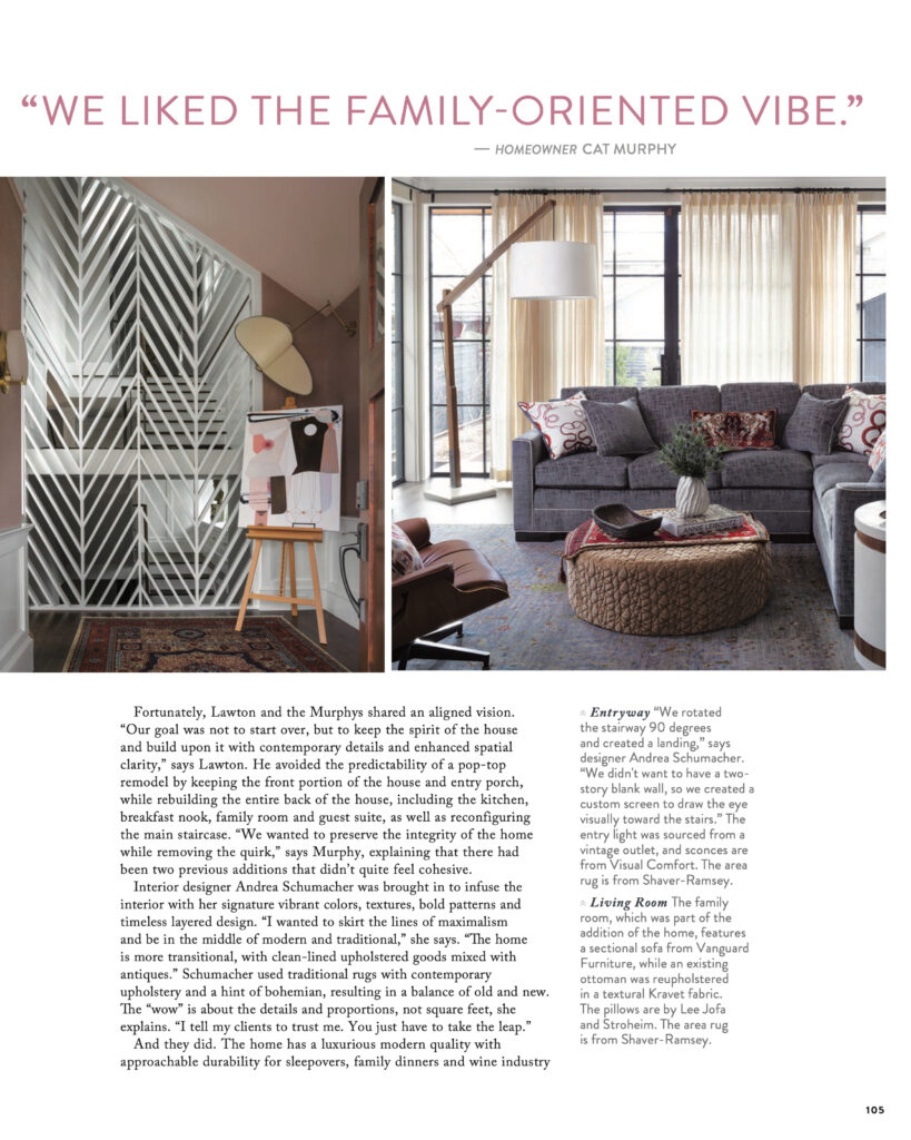 Denver Interior Designer Andrea Schumacher Interiors Colorado