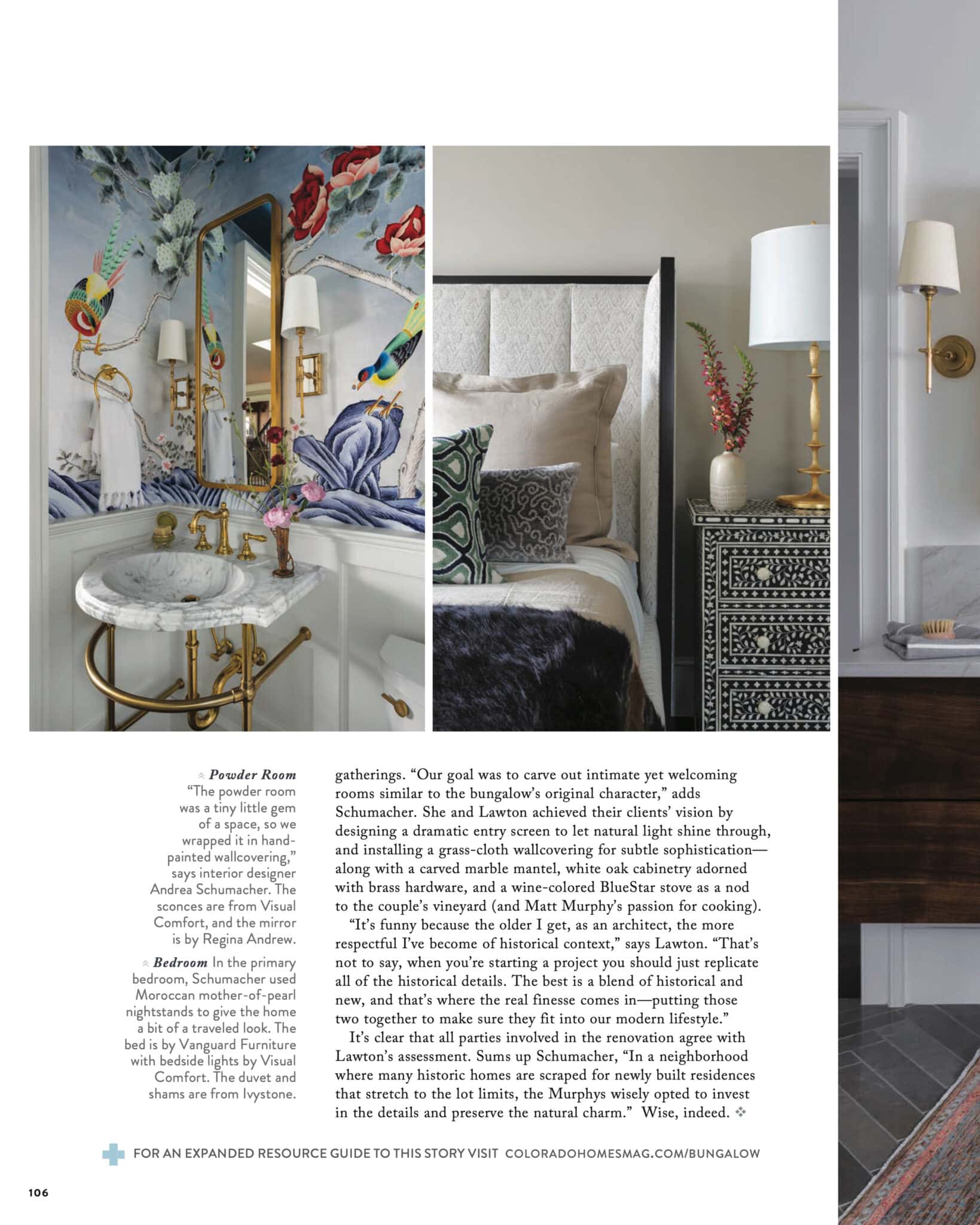 Colorado Homes - Andrea Schumacher Interiors Renovated Bungalow