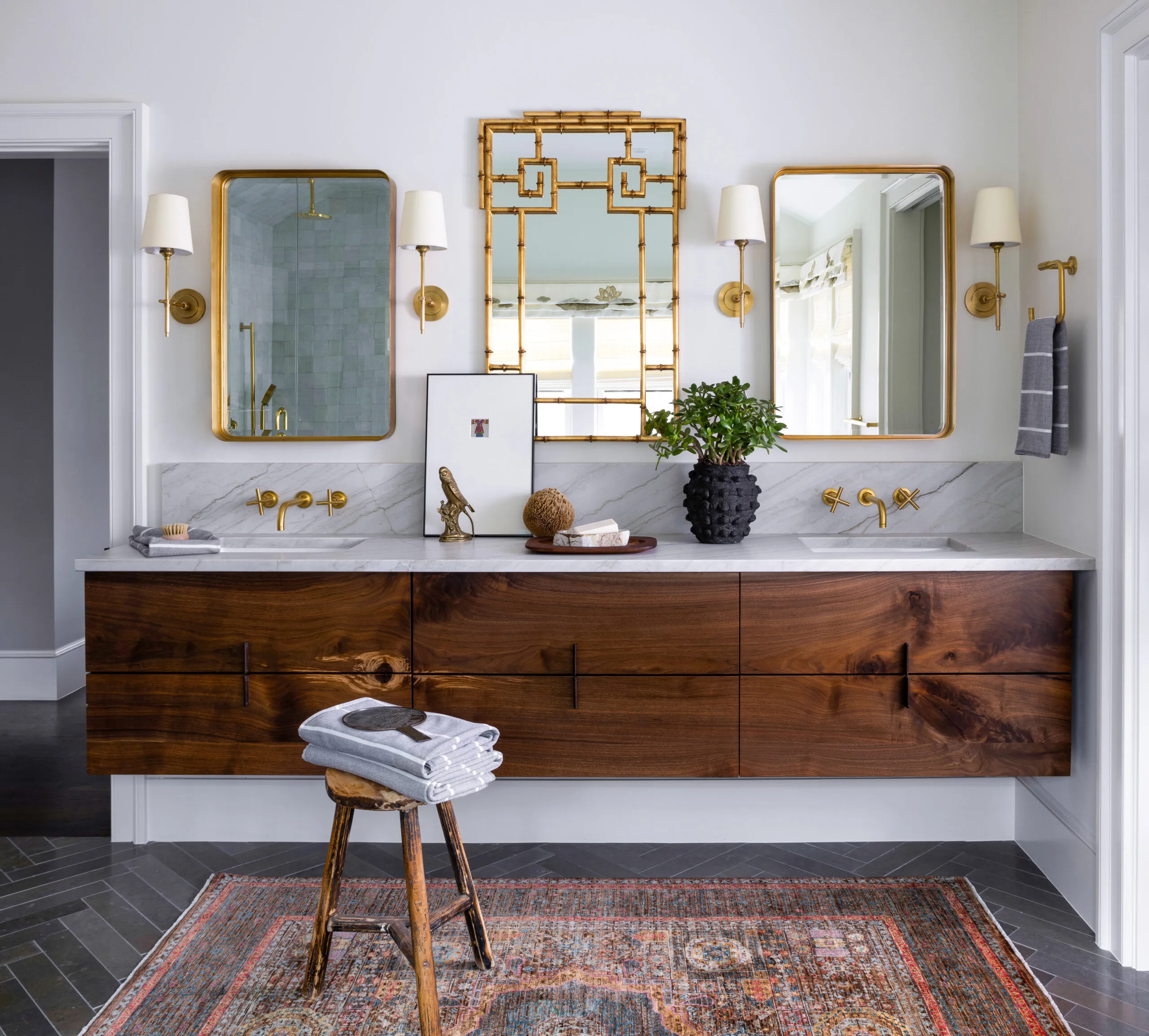 Bathroom Denver Colorado primary Schumacher Dovetail Restorations Visual Comfort