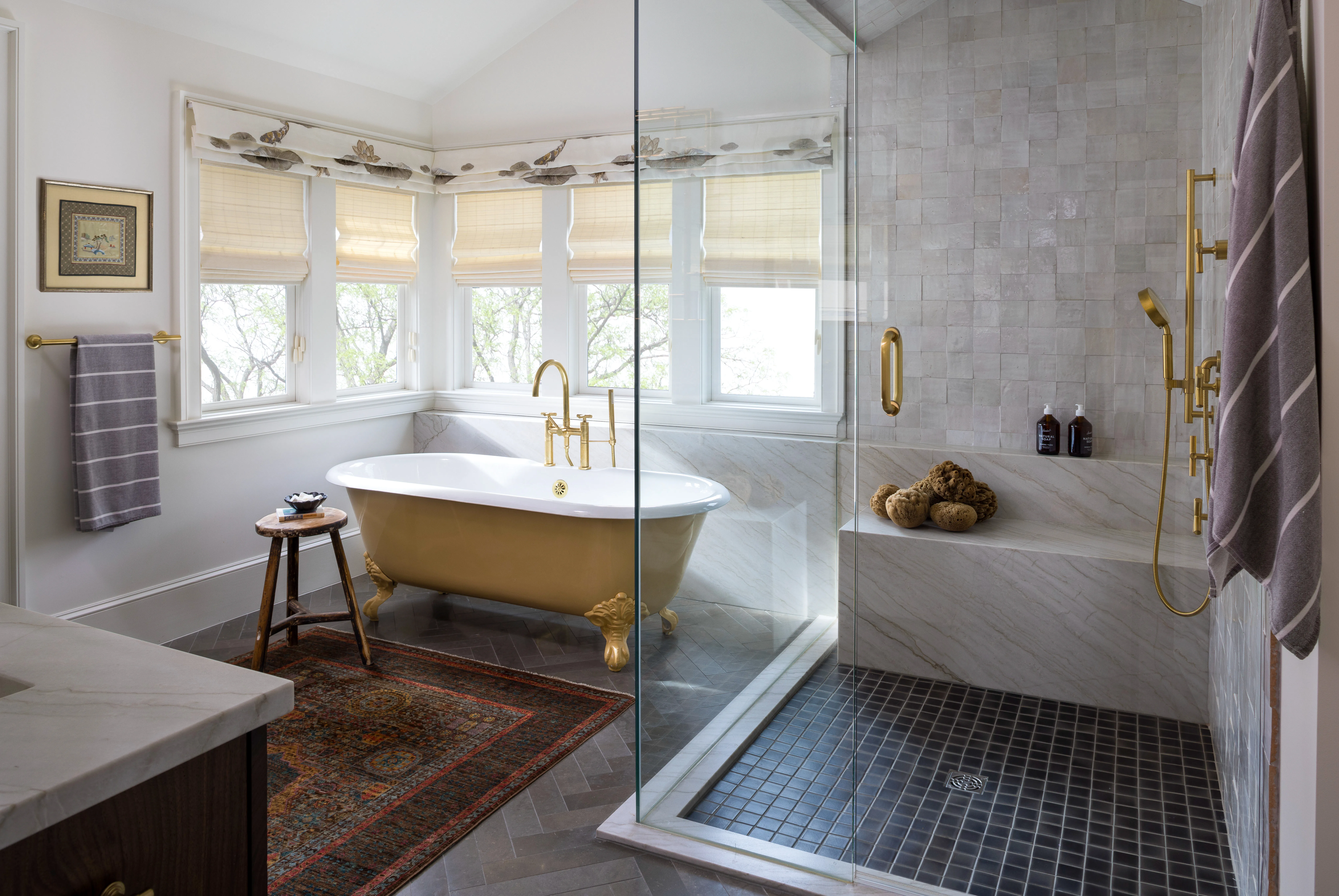 Primary Bathroom Andrea Schumacher Interiors Soaking Tub